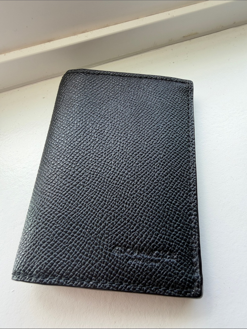 Coach Men's Black Leather card Holder